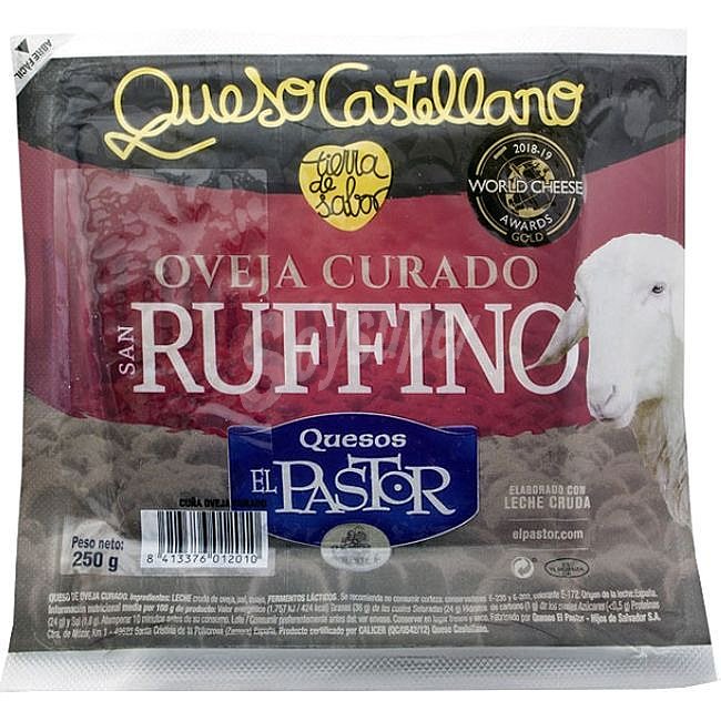 Queso curado de oveja El Pastor