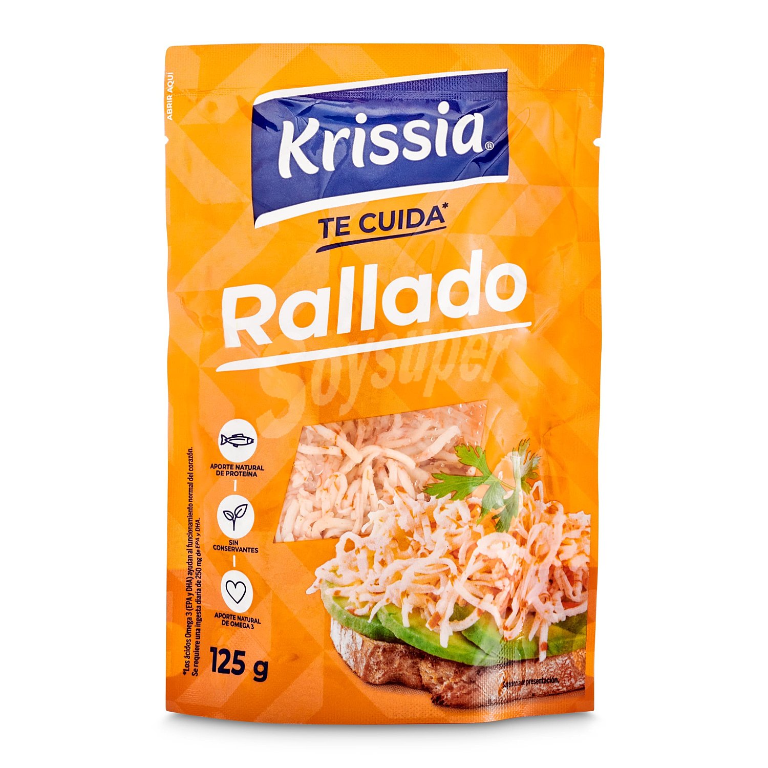 Surimi rallado