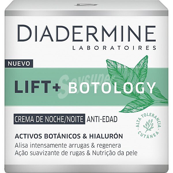 Lift+ Botology crema de noche anti-edad activos botánicos & hialurón