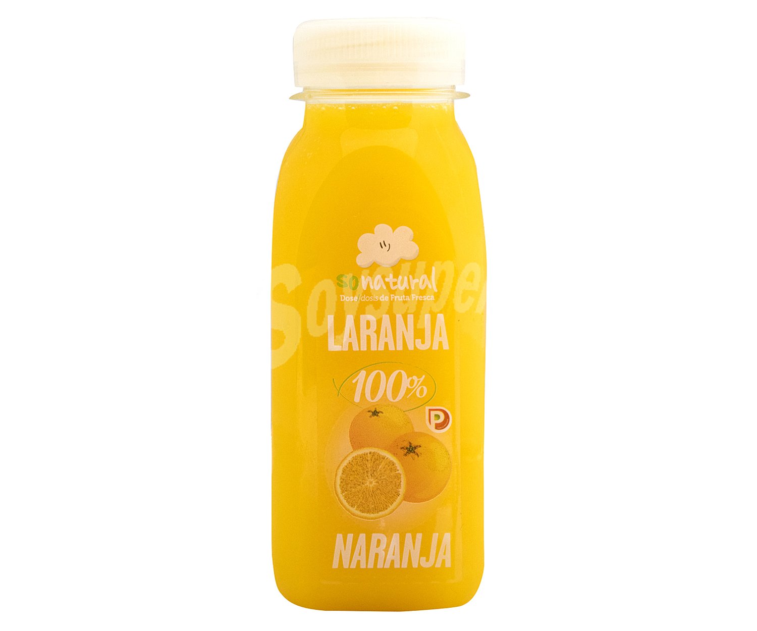 Zumo refrigerado de naranja