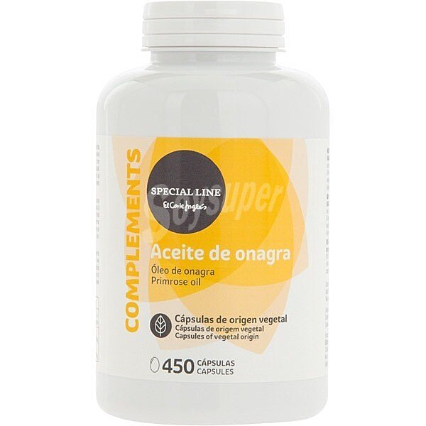 Complements perlas de aceite de onagra bote 450