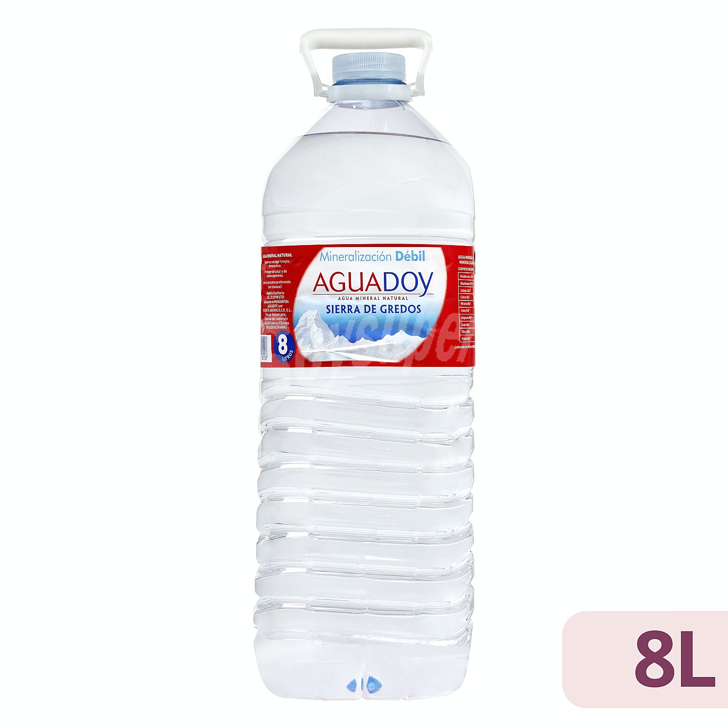 Agua mineral natural (mineralización debil)