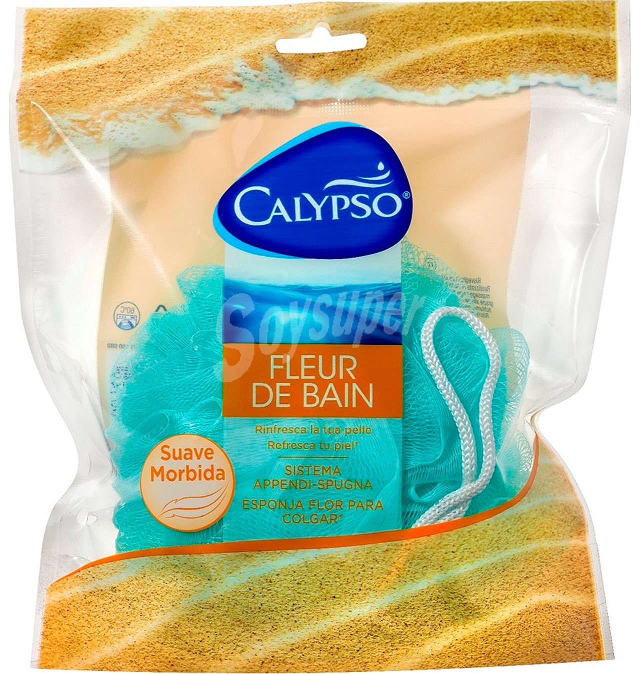 Esponja de baño flor passión Calypso