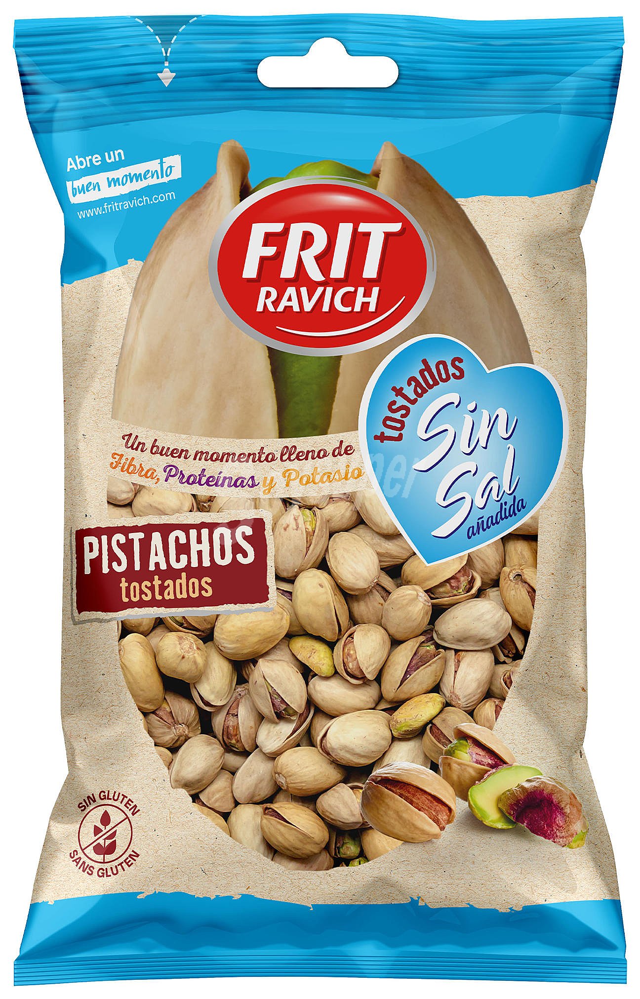 Pistachos tostados sin sal