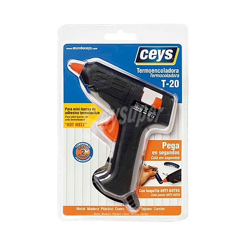 Pistola termofusible ceys T-20