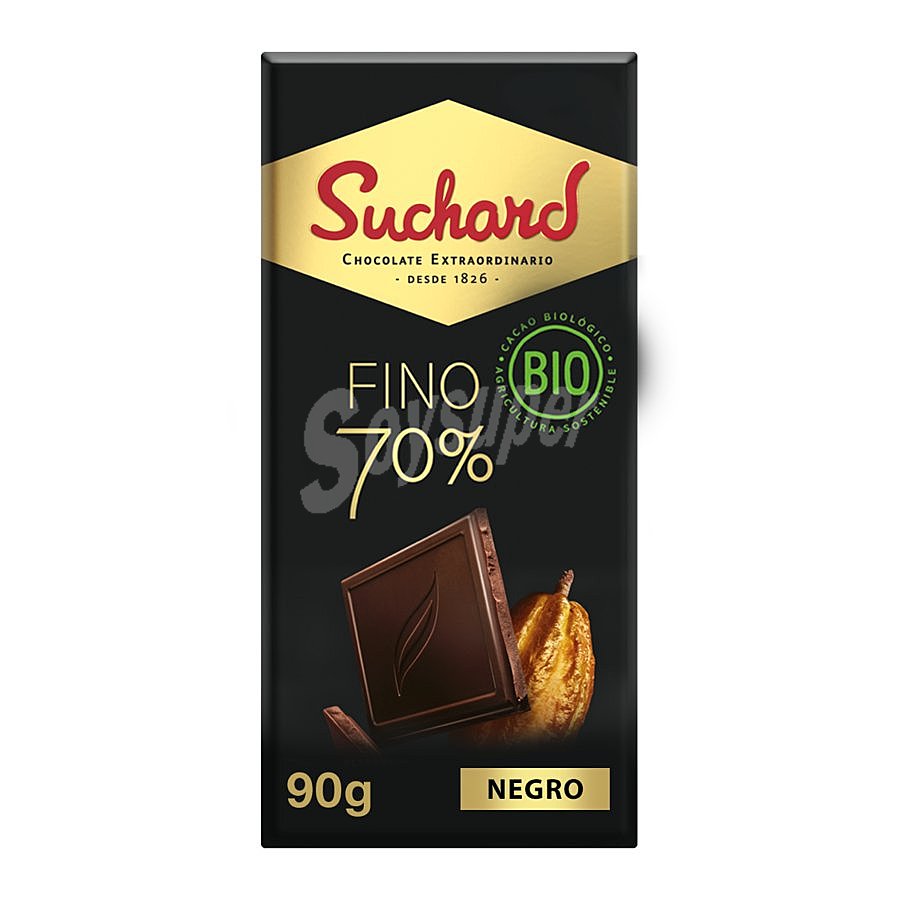 Chocolate negro 70% ecológico Suchard