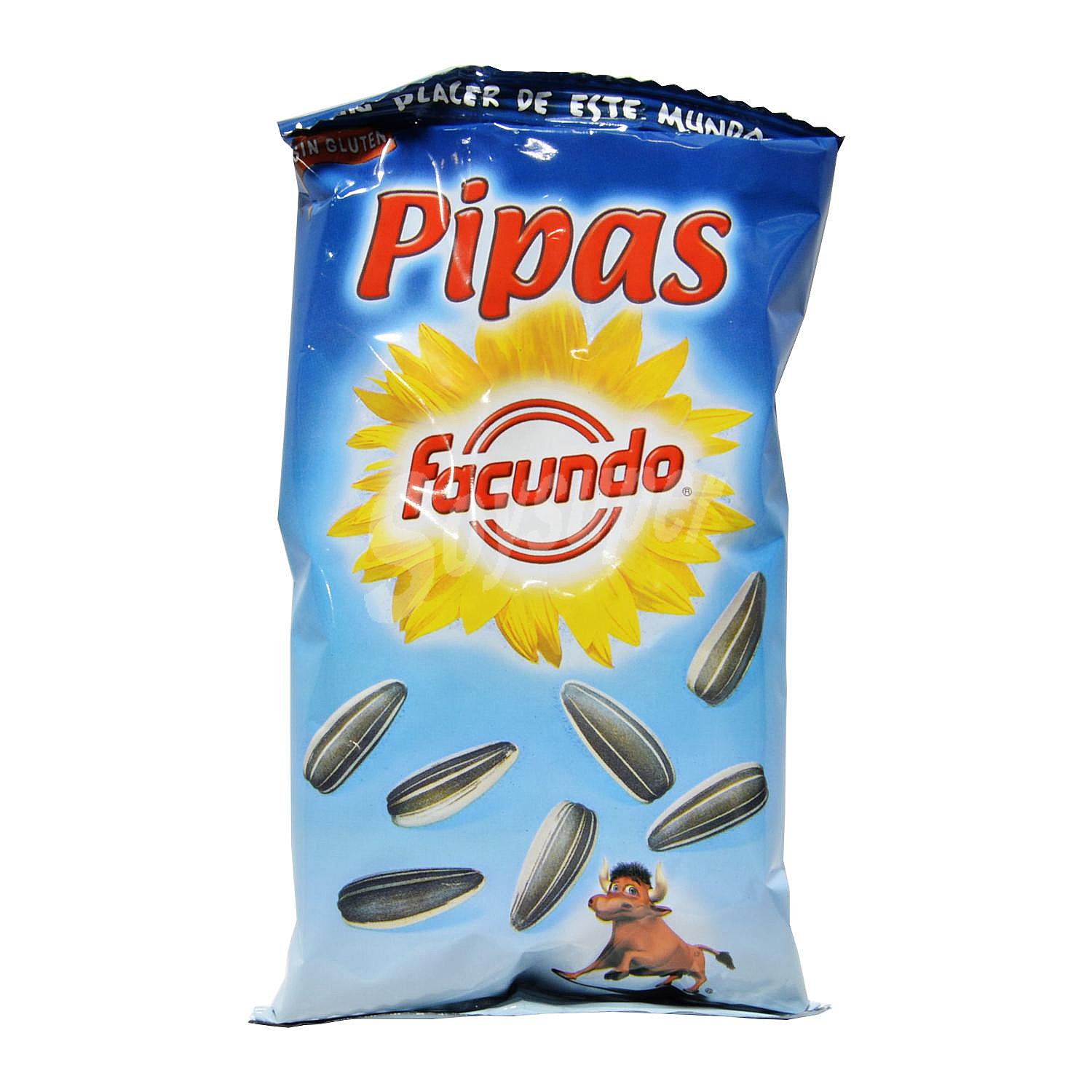 Pipas Facundo sin gluten