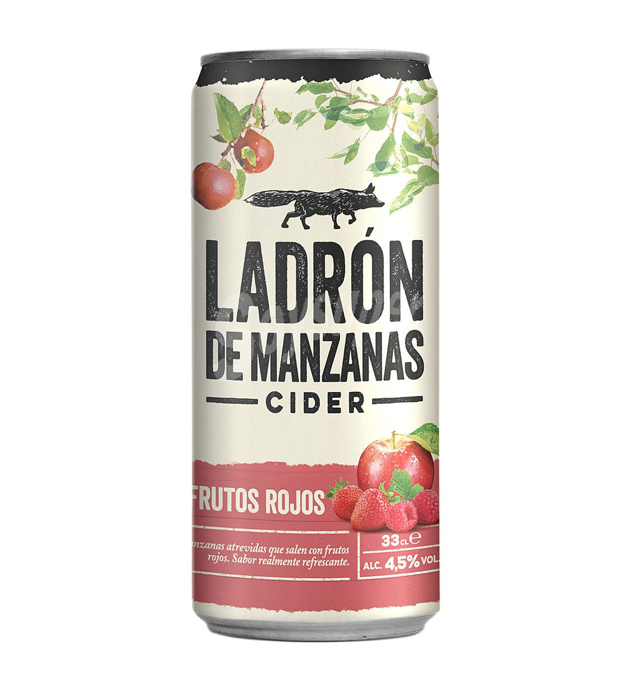 Sidra manzana y frutos rojos