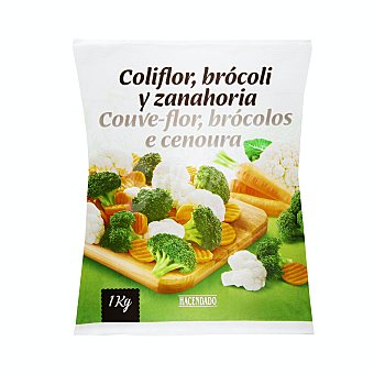 Brocoli,coliflor y zanahoria congelado