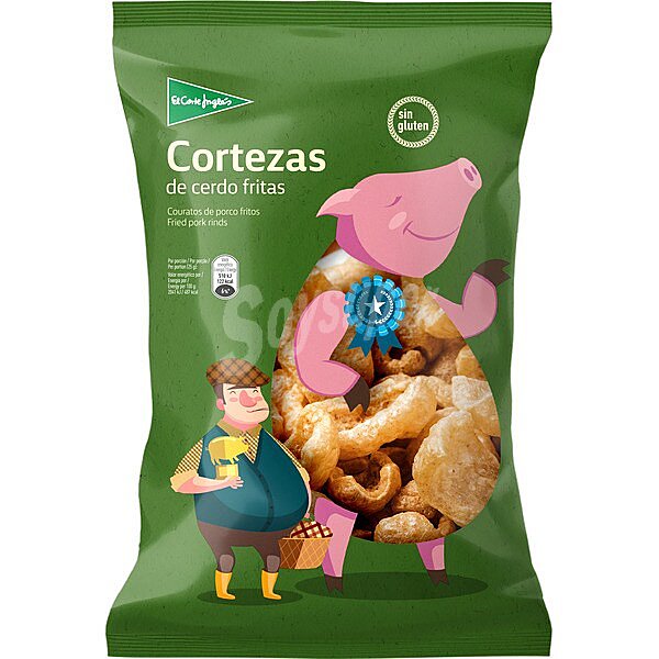 Cortezas de cerdo fritas Sin Gluten