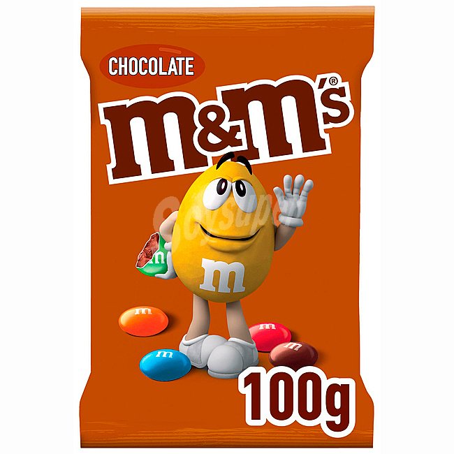 M&m's Grageas de chocolate con leche revestidos de azúcar m&m's