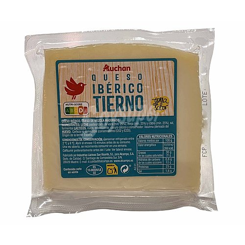 Producto alcampo Queso mezcla tierno producto alcampo