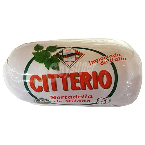 Citterio Mortadela de Milán sin gluten ni lactosa citterio