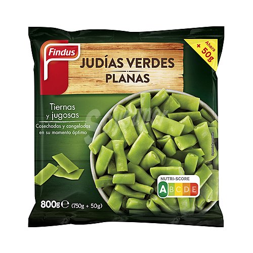 Findus Judias verdes planas ultracongeladas findus