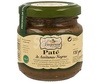 Paté de aceitunas negras