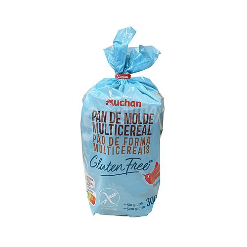 Producto alcampo Pan de molde multicereales sin gluten producto alcampo