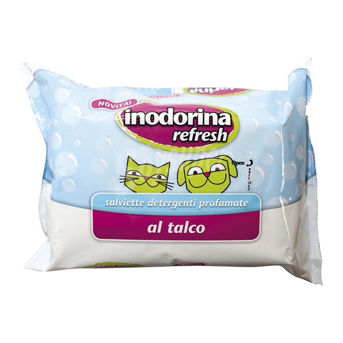 Toallitas limpiadoras refrescantes para perros y gatos