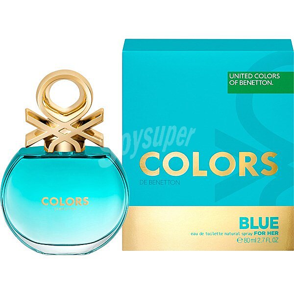 Colors Blue eau de toilette natural femenina