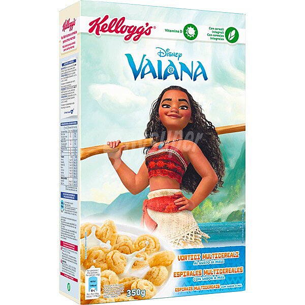 Disney cereales integrales con sabor a miel