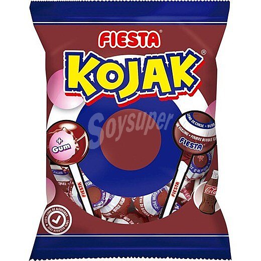 Caramelo de cola relleno de chicle Kojak