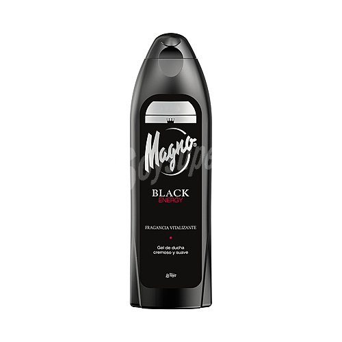 Magno Gel de baño o ducha con fragancia vitalizante magno Black energy