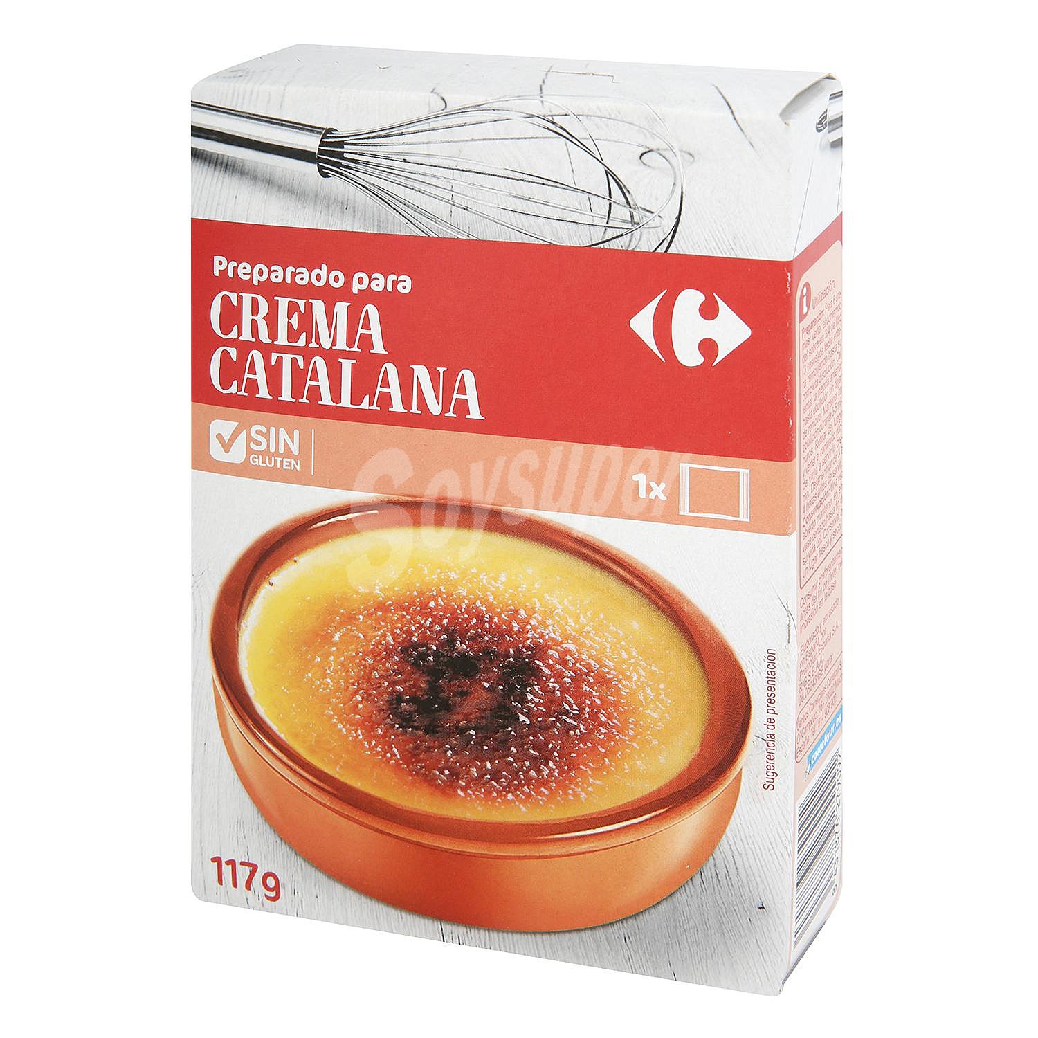 Preparado para crema catalana