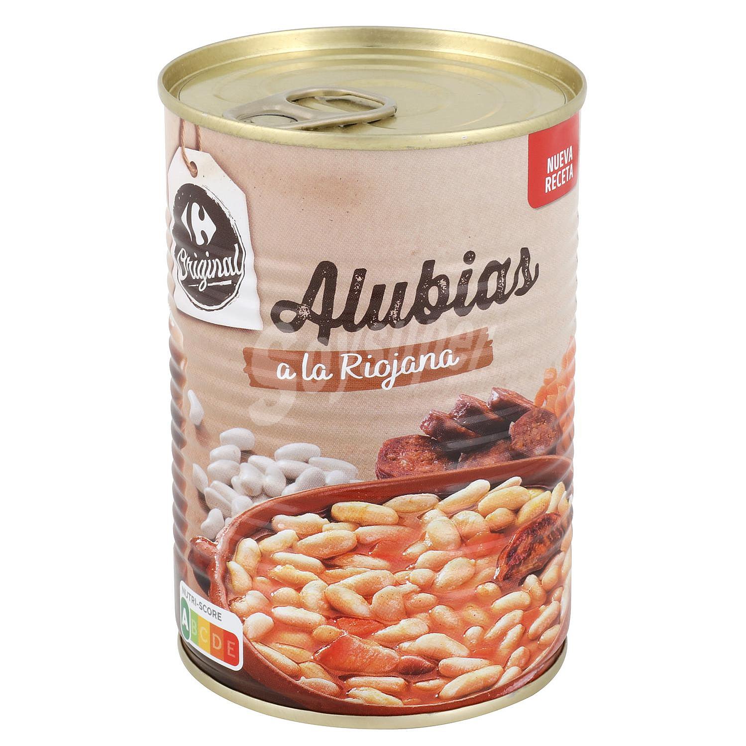 Alubias a la riojana Original Carrefour sin gluten