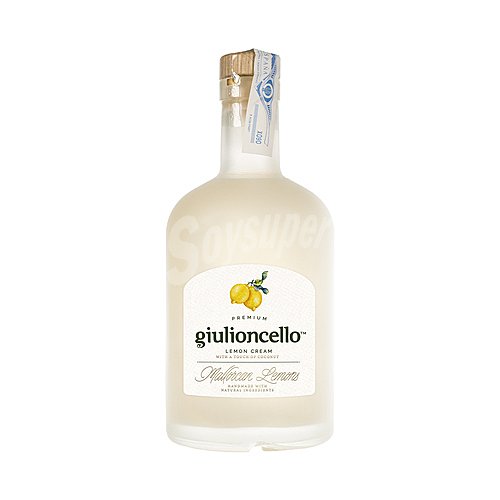 Giulioncello Crema de licor de limón con un toque de coco giulioncello