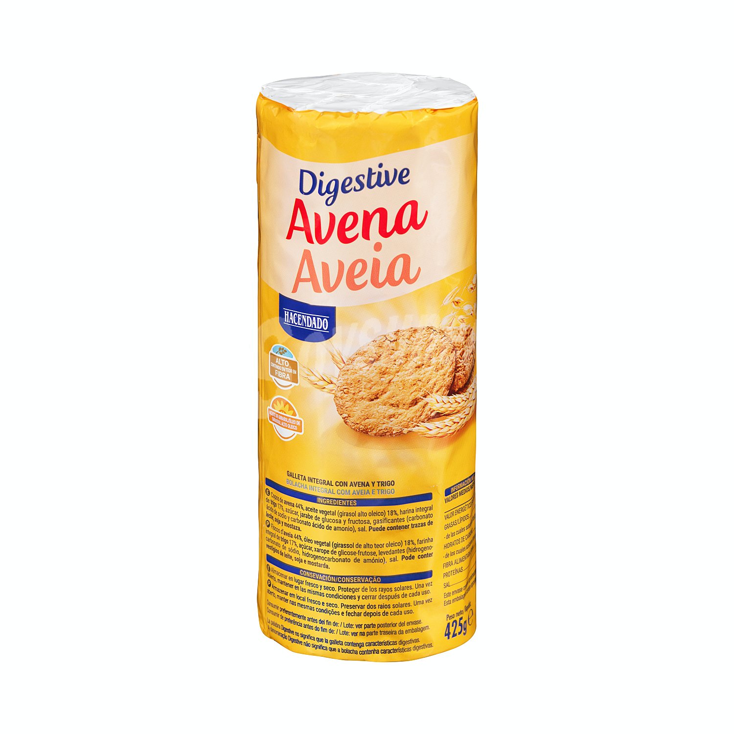 Galletas Digestive avena