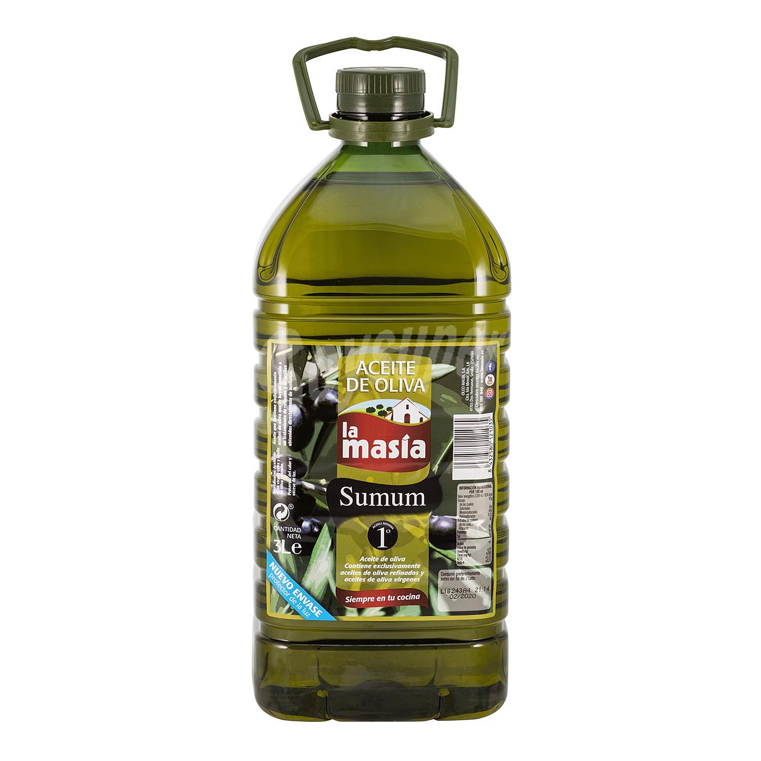 Aceite de oliva intenso LA masía