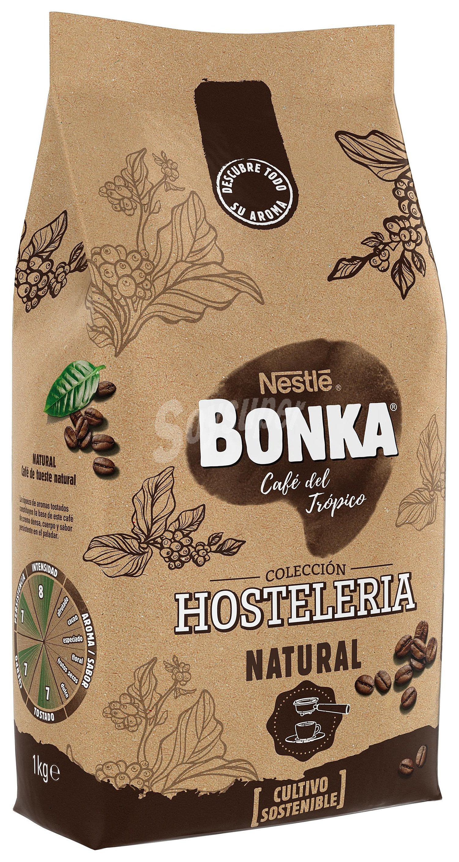 Café en grano natural Bonka