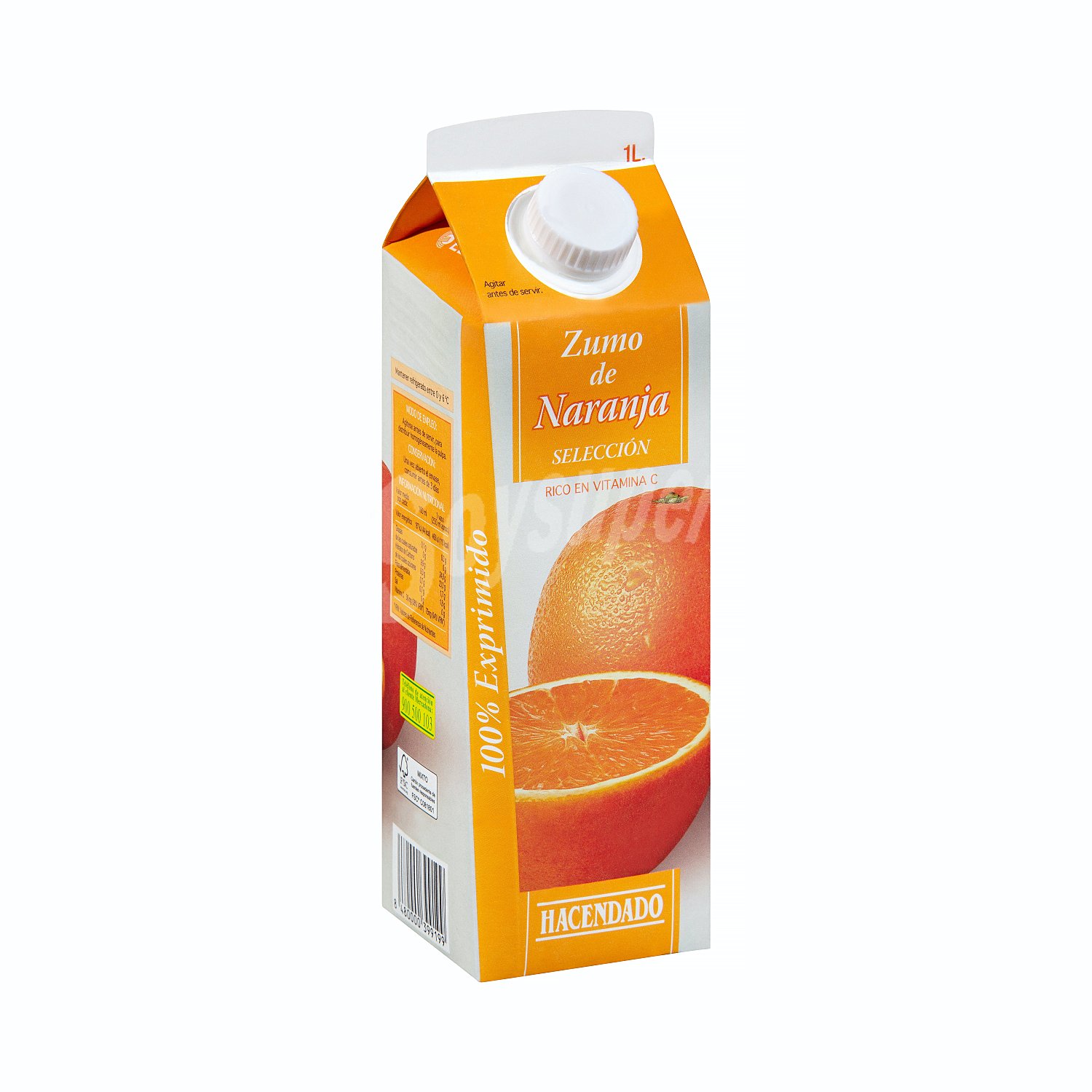 Zumo naranja seleccion refrigerado