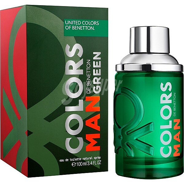 Colors Man Green eau de toilette masculina natural