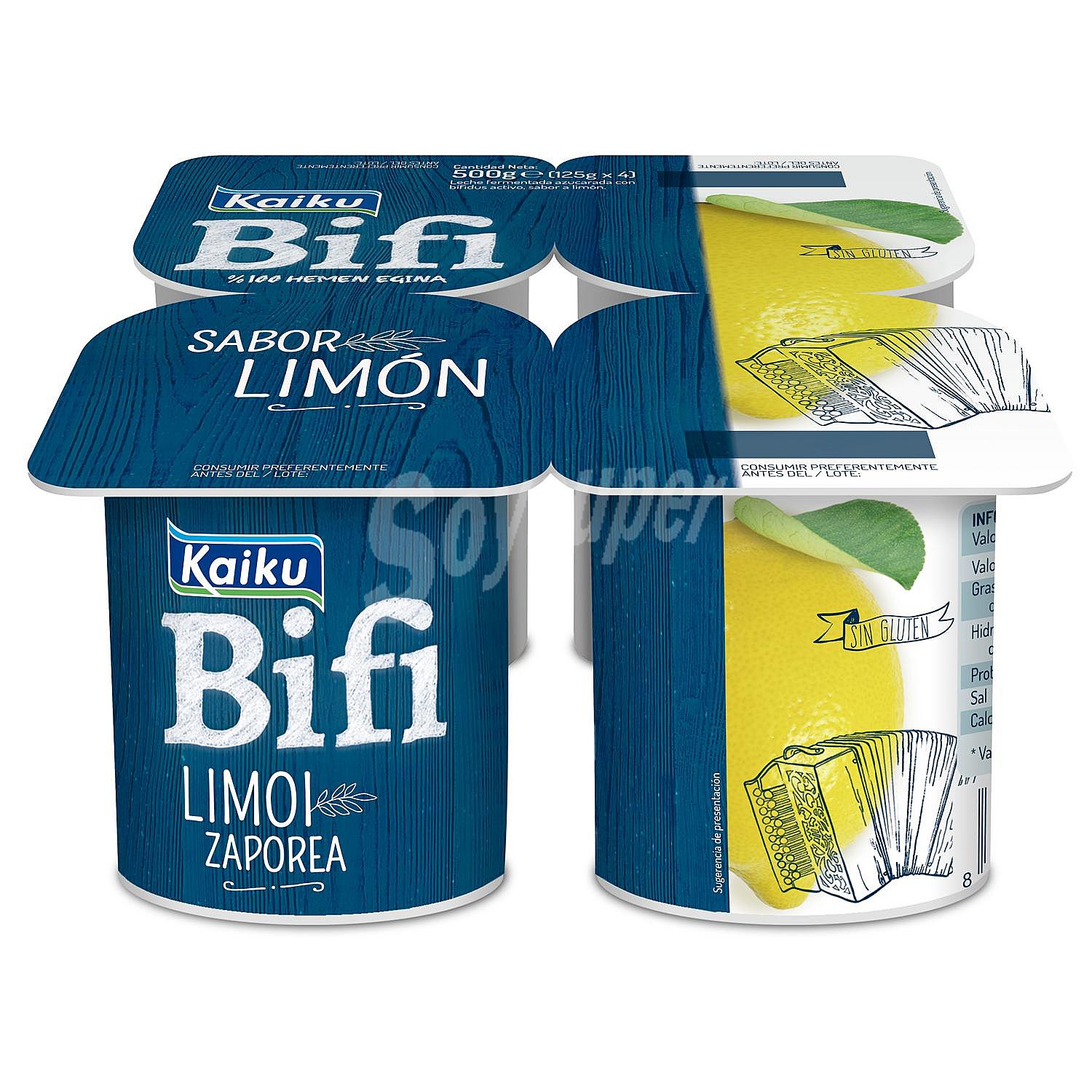 Yogur Bifi Activium de limón KM0