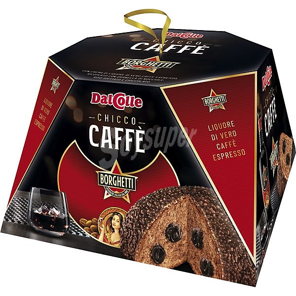 Chicco Caffè Borghetti panettone al licor de café