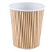 Vaso Compostable Corrugados - Beige