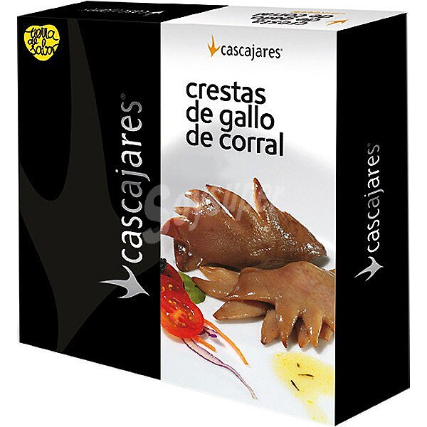 Crestas confitadas lata 300 g