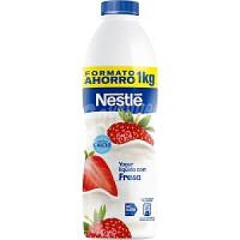 Yogur líquido de fresa