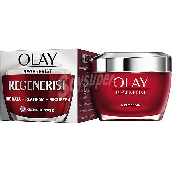 Regenerist crema facial noche 3 áreas de cuidado intensivo