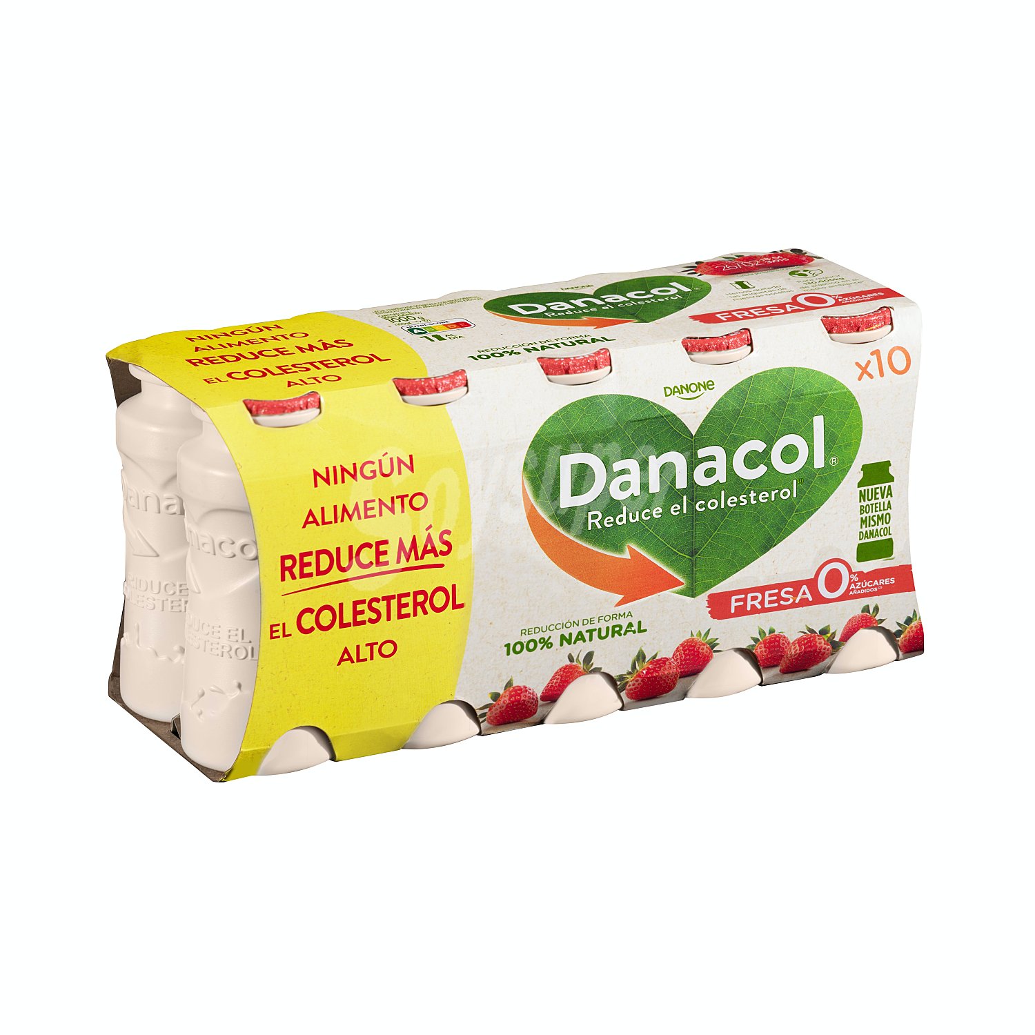 Yogur liquido danacol fresa (reduce el colesterol) ***bajada pvp***