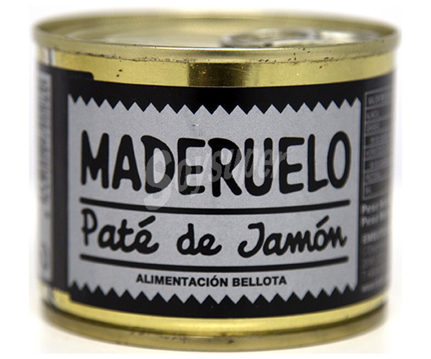 Paté ecológico Jamón (alimentación de bellota)