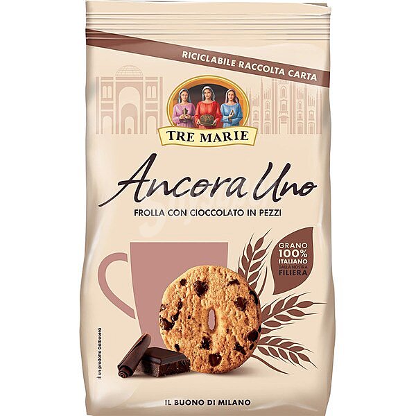 TRE marie Uno cookies con pepitas de chocolate