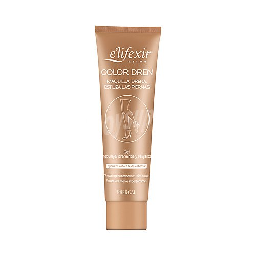 E'lifexir Gel de maquillaje para piernas con acción drenante y reafirmante e´lifexir Color dren