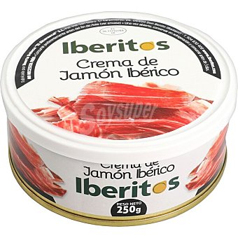 Crema de jamón ibérico lata 250 g