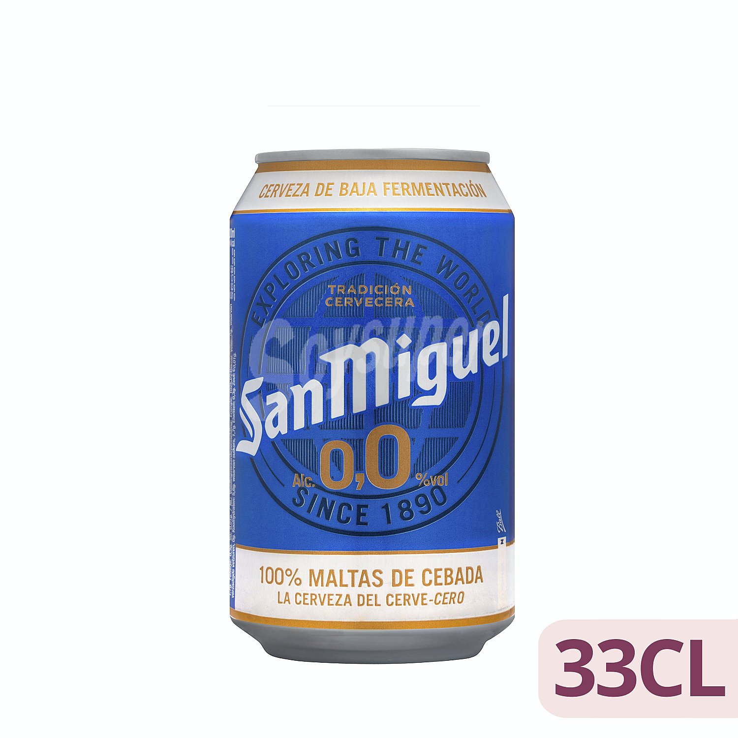 Cerveza sin alcohol (0,0% Vol.) SAN miguel