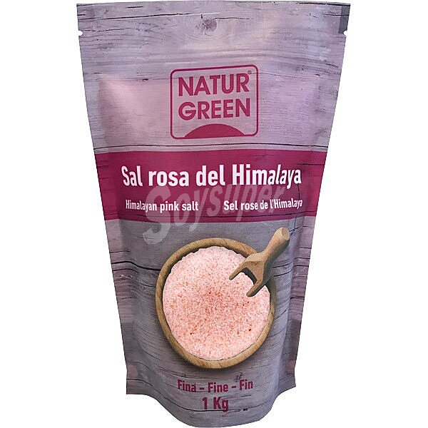 sal rosa del Himalaya fina 