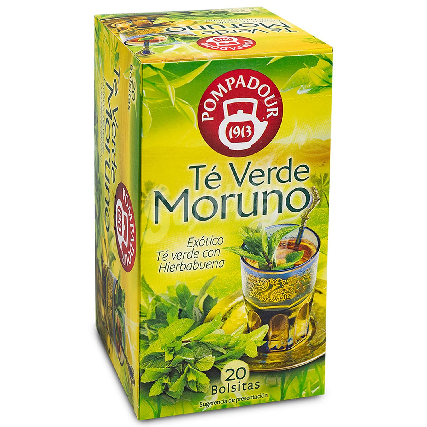 Té verde con hierbabuena