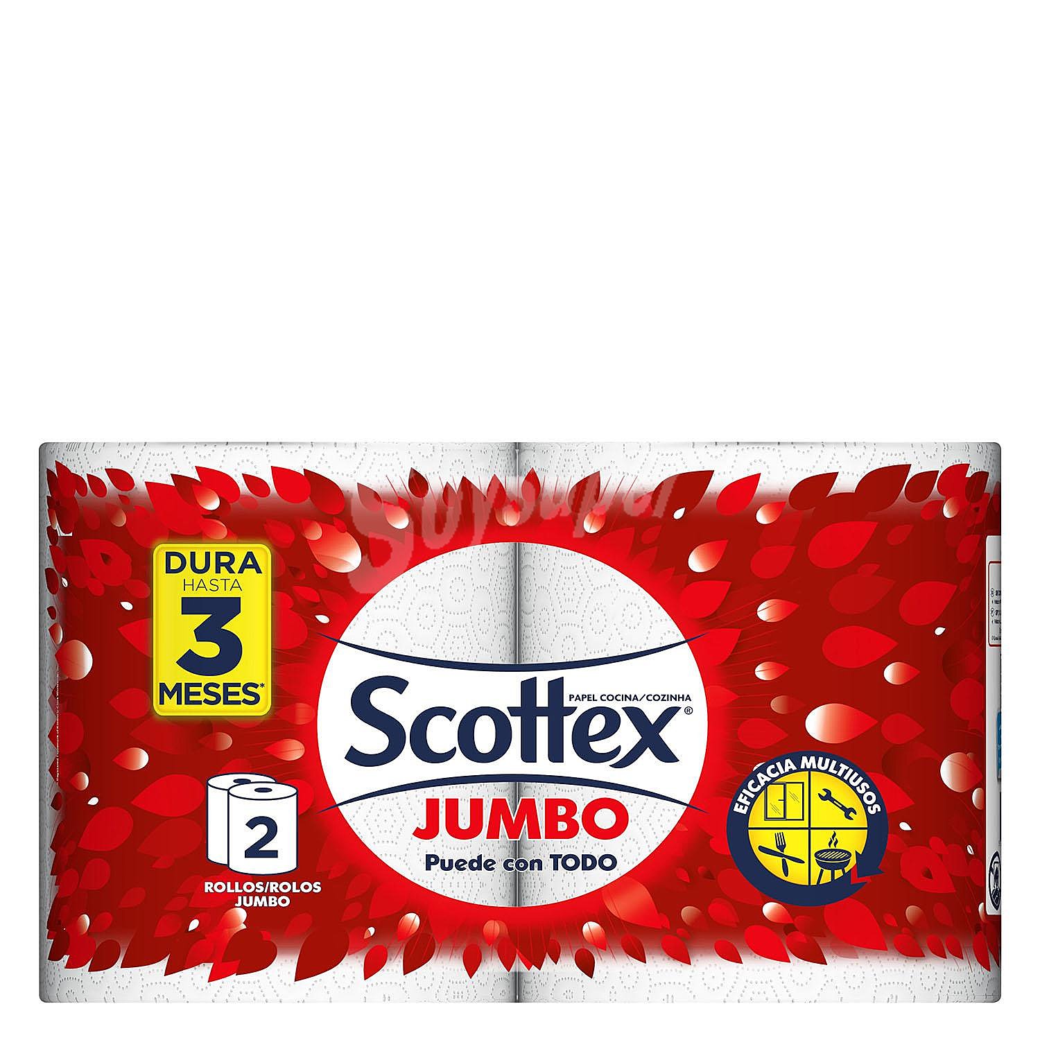 Papel de cocina Jumbo Scottex