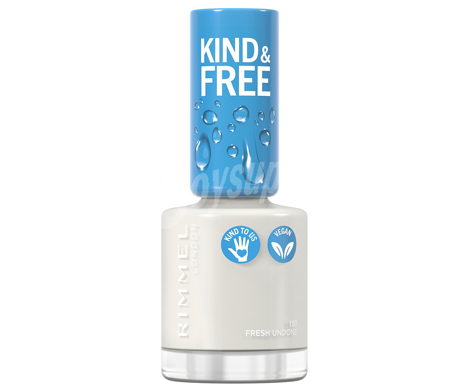 Rimmel Laca de uñas a base de plantas, tono 151 Fresh undone rimmel Kind & free