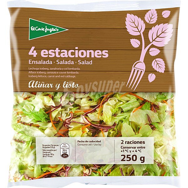 ensalada 4 estaciones